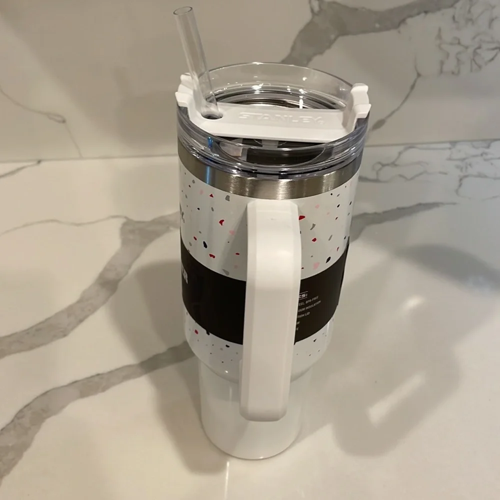 Stanley - TERRAZZO PEARLESCENT - ‘OG’ 40 oz. Adventure Quencher Tumbler -  NWT!